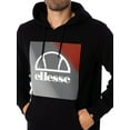 thumbnail image 4 of Ellesse Farris Pullover Hoodie, Black, 4 of 5