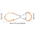 thumbnail image 4 of DQrwqpou Zapatos Nieve Hielo 6 Dientes Garras Unisex Antideslizantes Picos Zapatos Cadena para Exteriores (naranja), 4 of 5