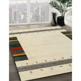 thumbnail image 2 of Ahgly Company Indoor Rectangle Contemporary Deep Peach Orange Solid Area Rugs, 7' x 9', 2 of 6