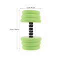 thumbnail image 2 of Water Dumbbells Green Floating Dumbbell for Exercising 2Pcs Pool Workout Equipment, 2 of 4