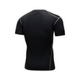 thumbnail image 6 of Haitryli Mens Swimming Rash Guard Shirts UPF 50+ Sun Protection T Shirt Quick Dry Swim Top Beachwear Black M, 6 of 6