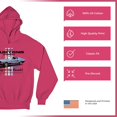 thumbnail image 6 of This Is Mustang Country King of the Road Sweatshirt Legendary Performance Classic American Muscle Licensed Hoodie, 6 of 7
