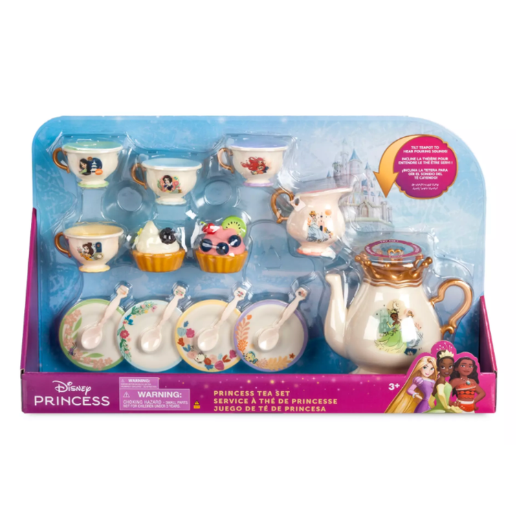 Disney Parks Disney Princess Tea Set with Sound Effects New with