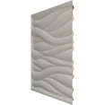thumbnail image 4 of Ekena Millwork 19 5/8"W x 19 5/8"H Ripple EnduraWall Decorative 3D Wall Panel, Bright Coat Copper (12-Pack for 32.04 Sq. Ft.), 4 of 6