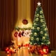 thumbnail image 2 of Árbol de Navidad artificial Costway 210 cm 270 puntas de ramas 509 luces LED de color blanco cálido, 2 of 4