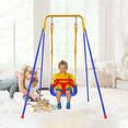 thumbnail image 5 of G TALECO GEAR 2 in 1 Baby Jumper and Bouncer, Baby Swing Outdoor, Toddler Swing Sets for Kids Age 1-3, Blue, 5 of 8