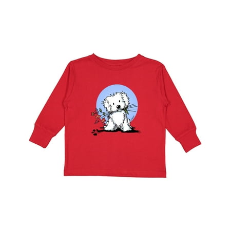 

Inktastic Havanese Garden Helper Gift Toddler Boy or Toddler Girl Long Sleeve T-Shirt
