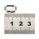 thumbnail image 4 of OKBY Anillos divididos ovales Anillos divididos de Pesca 100 Piezas Anillos divididos ovales de Acero Inoxidable Conector Giratorio de Aparejos de Pesca de Carpa(9 * 15mm), 4 of 5