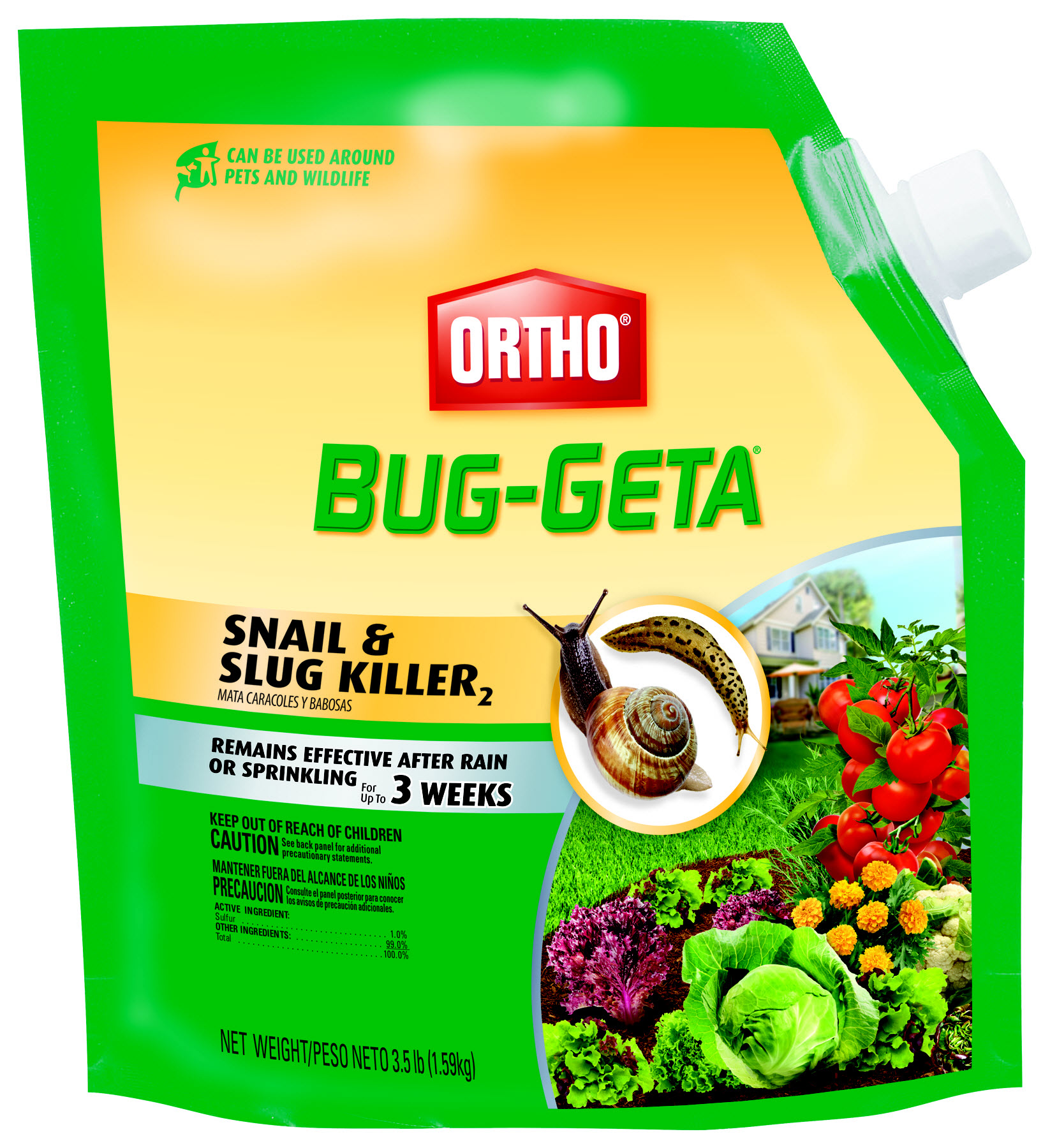 Snail and Slug Killer Bait Pellets Pet Wildlife Safe Garden Pest
