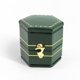 thumbnail image 1 of Caja de almacenamiento de joyas de cuero PU vintage (verde), 1 of 5