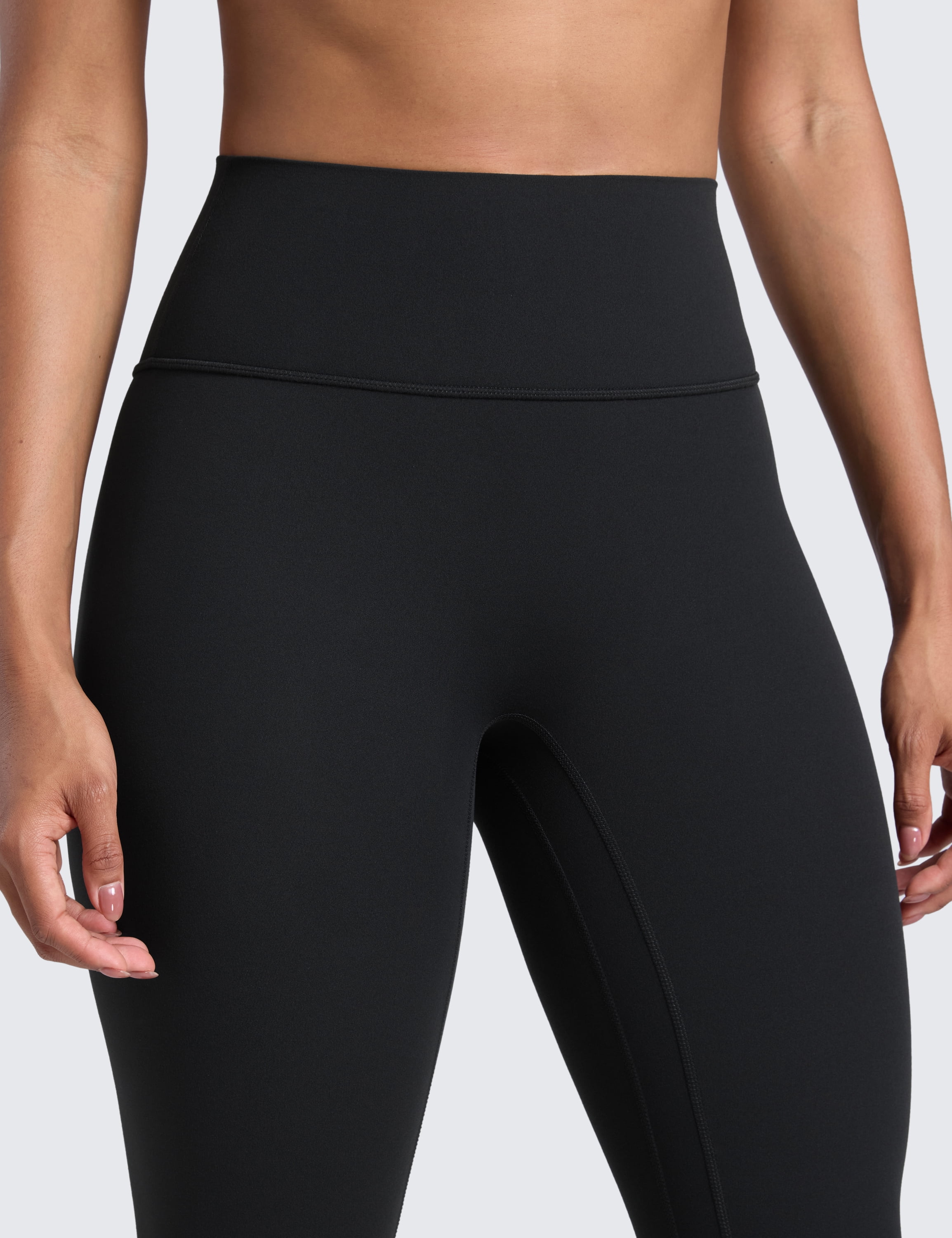 CRZ YOGA Secretsculpt Butterlift Leggings 25 Inches High Waisted No Front Seam Yoga Pants