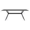 thumbnail image 2 of Compamia Air 71" Patio Dining Table in Black, 2 of 7