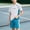 White, variant on Boys Girls Quick Dry 2-Piece Tennis & Athletic Outfit, Short Sleeve Color-Block T-Shirt & Shorts Set, Breathable Sportswear for Kids Years 3-15 White