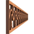 thumbnail image 3 of Ekena Millwork 46 3/8"W x 4"H x 3/8"T Tilden Fretwork Moulding, Cherry, 3 of 13