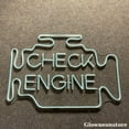 thumbnail image 3 of Glowneon Check Engine Neon Sign, Check Engine LED Sign, Custom Garage Neon Signs, Car LED Light, 3 of 4