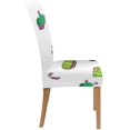 thumbnail image 3 of Funda protectora ABPHQTO para silla elástica con diseño de plantas de cactus Juego de 1, 3 of 4