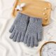 thumbnail image 1 of Guantes de invierno para mujer, de color liso, cálidos, con pantalla táctil, de punto, medianos y largos, de acrílico, 1 of 3