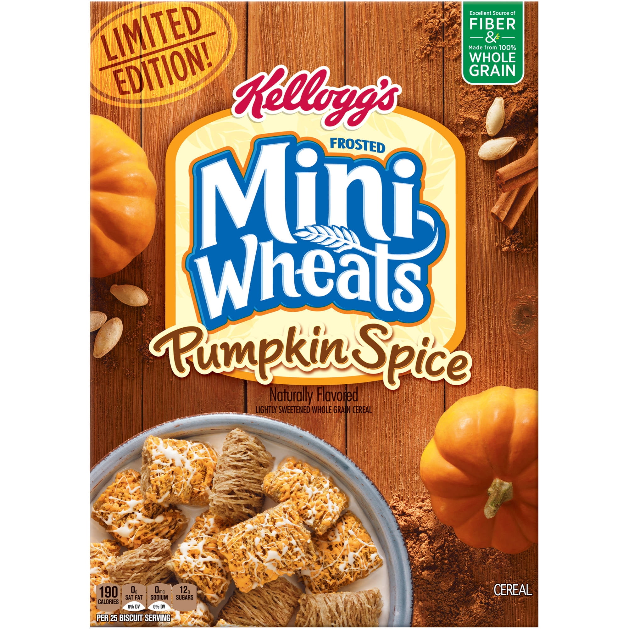 Kellogg S Frosted Mini Wheats Strawberry Delight Nutrition Facts