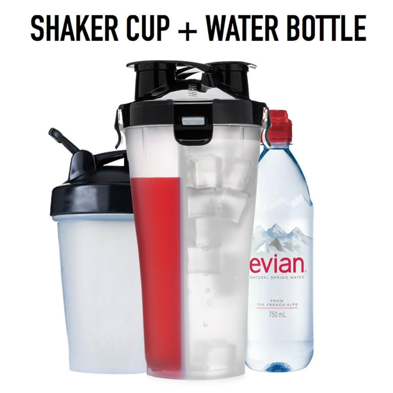 Everest White // Dual Shaker // 36 oz. // Set of 2 - Hydracup