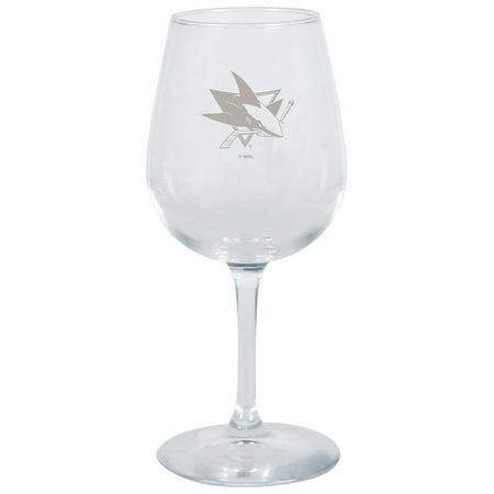 

San Jose Sharks 12.75oz. Stemmed Wine Glass