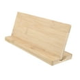 thumbnail image 4 of JUNWELL 1 Set Bamboo Blank Sign Bamboo Plaque Blank Bamboo Board Name Board With Base, 4 of 4