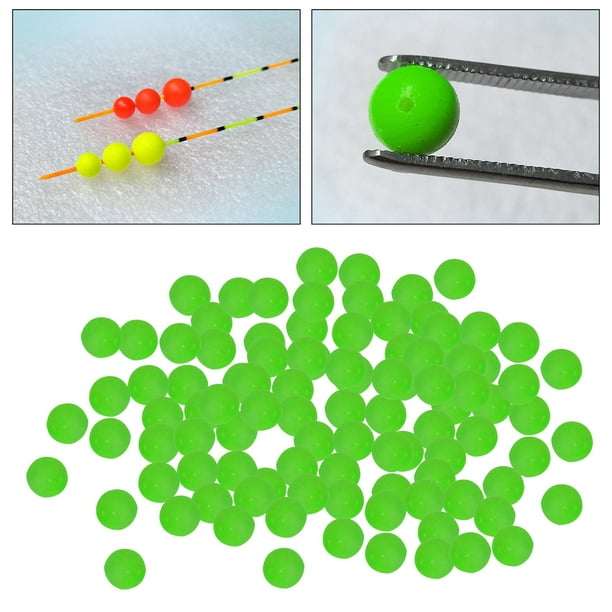 100 Uds agujero diámetro 1,1mm indicador Bobber flotador de flotabilidad Color brillante equipo , Verde 8,3 mm Verde 83 mm DYNWAVEMX flotadores de pesca