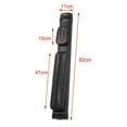 thumbnail image 4 of Billiard Pool Cue Bag 4 Holes Carrying Case Billiard Stick Storage Bag Pouch for Billiard Stick Rod Black, 4 of 9