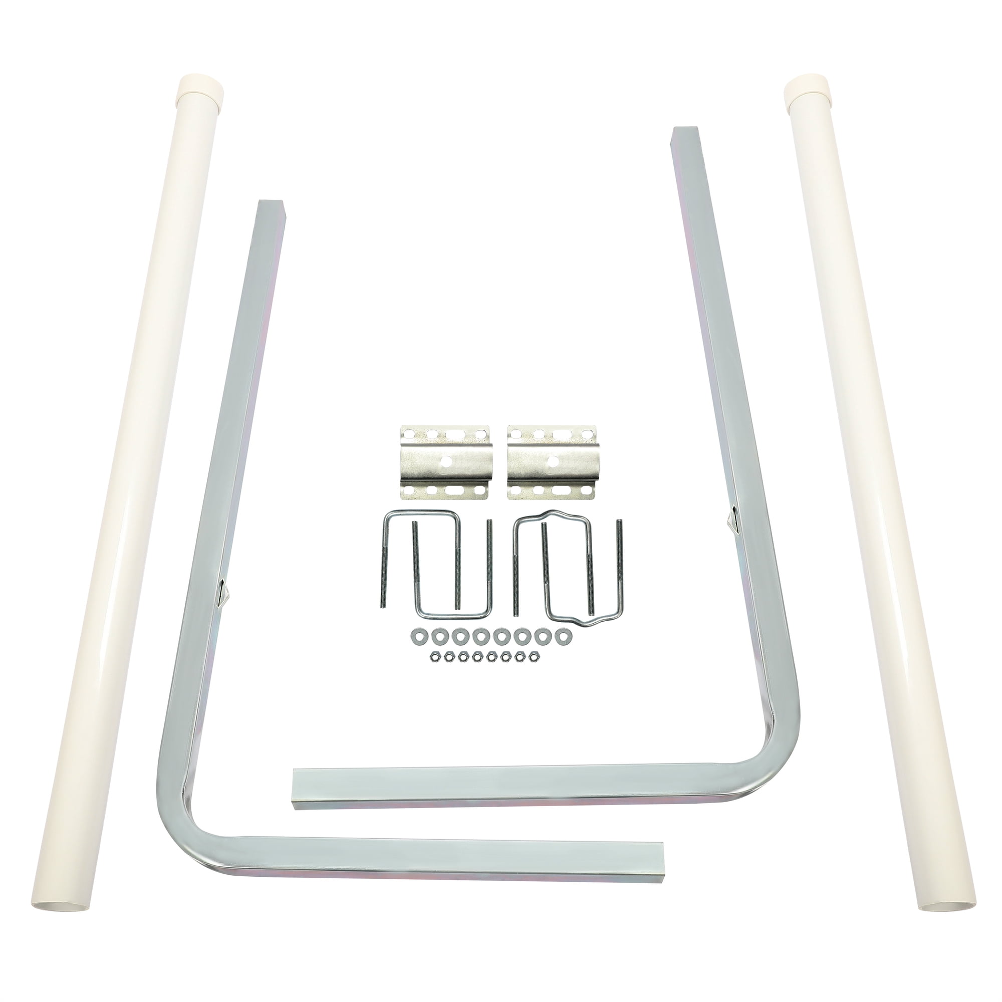 Kojem 60" Boat Trailer Guide On with White PVC Pipes Guide-ons for Ski Boat Fishing Boat or Sailboat Trailer