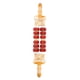 thumbnail image 1 of Manual Back Massage Roller s 2 Rows Trigger Points Massage Ball Roller for Back Hand Abdomen Neck, 1 of 4