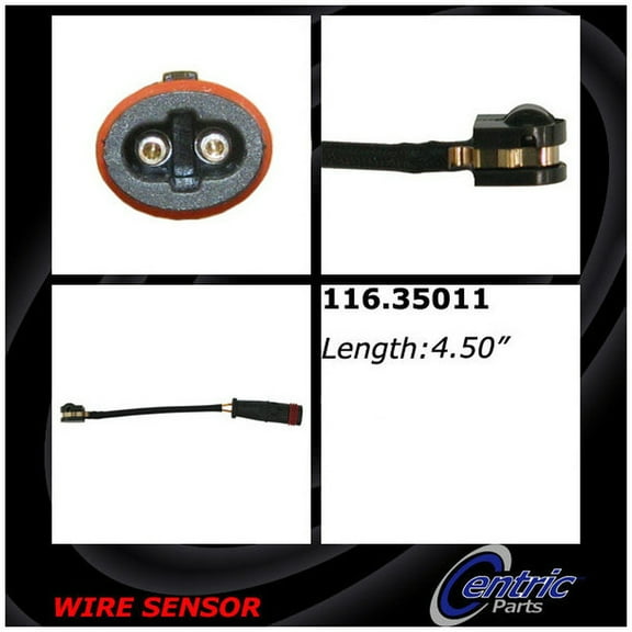 Centric Parts 116.35011 Brake Pad Sensor Wire Fits select: 2007-2020 MERCEDES-BENZ S, 2016-2019 MERCEDES-BENZ GLE COUPE