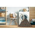 thumbnail image 2 of Ahgly Company Machine Washable Indoor Square Transitional Camouflage Green Area Rugs, 3' Square, 2 of 7