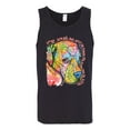 thumbnail image 3 of Neon Lab Dog Lover Shirt | Labrador Dogs Speak To Those Who Listen | Dean Russo Art Animal Lover Mens Tank Top, Black, 3X-Large, 3 of 6