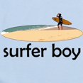 thumbnail image 2 of CafePress - Surfer Boy Infant Bodysuit - Baby Light Bodysuit, Size Newborn - 24 Months, 2 of 4