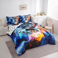 thumbnail image 3 of Manfei Boys Girls Video Game Twin Bedding Sets 7-Piece,Abstract Gamepads Bedding Comforter Set Microfiber,Gradient Lightning Gamer Breathable Sheet Sets,Luxury Bedroom Decor,Reversible, 3 of 8