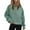 #163-Green, variant on Craaazy Hoodies for Women Long Sleeve Hooded Tops Solid Color Fall Sweatshirts Drawstring Tops with Pockets Gifts For Women