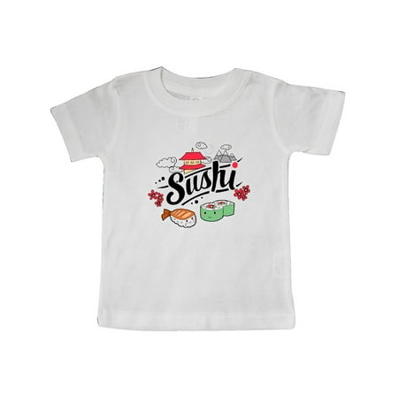 

Inktastic Cute Sushi Illustration Gift Baby Boy or Baby Girl T-Shirt
