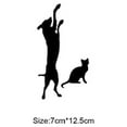 thumbnail image 3 of Xingzhi Double Cat PVC Switch Sticker Decals Removable PVC switch stickers stickers PVC Home Decor Sofa Living Room Removable Wall Switch Sticker, 3 of 8