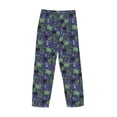 thumbnail image 4 of Kdxio Magic Toads in Hats Print Men's Sleep Pajama Pant Lounge Pants with Pockets, 4 of 8