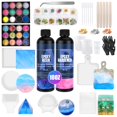 thumbnail image 1 of Kit de resina epoxi KISREL para principiantes con moldes y suministros de 500 ml, 1 of 6