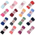thumbnail image 2 of Femmes Foulard en Coton Couleur Unie Châle Respirant Couvre-Chef Extérieur, 2 of 10