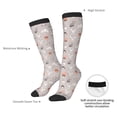 thumbnail image 5 of Picia Women Crew Soft Moisture-wicking Socks Various Rabbits Pattern Design Cotton Socks, One Size fit All, 5 of 9