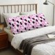 thumbnail image 4 of Balery Pink Girl Halloween Funda Protectora para Almohada Corporal de Algodón Hipoalergénico con Cierre(55 x 21 pulgadas), Almohadas No Incluidas, 4 of 7