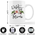thumbnail image 4 of Mim Coffee Mug Creamic - Mimi Gifts for Birthday Christmas, 11oz Grandma Coffee Mug, Mimi Cups Gifts from Grandkids, World''s Best Mimi, 4 of 4