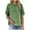 New/Green, variant on Otvok Womens Cotton and Linen T-Shirt Printed Plus Size Short Sleeved Round Neck Tops