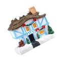 thumbnail image 1 of Moyic Resin Christmas Scene Snow House LED Decoration Desktop Village Set Kits de decoración para fiestas tipo F, 1 of 6