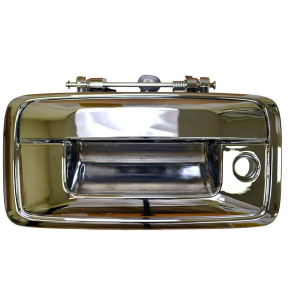 PT Auto Warehouse GM-3549M-TG - Tailgate Handle, Chrome - without Camera Hole Fits select: 2014-2015 CHEVROLET SILVERADO, 2014-2015 GMC SIERRA