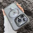 thumbnail image 1 of Luxury Magnetic Shockproof Phone Case For iPhone15 14 13 12 11 Pro Max Plus Funda Stand Glass Lens Protection Back Cover RJ, 1 of 7