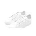 thumbnail image 4 of INSPIRE CHIC Unisex Waxed Cotton Athletic Shoelaces Flat Shoe Laces for Sneakers 1 Pair White 160cm/62.99", 4 of 5