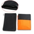 thumbnail image 2 of REGALWOVEN XXL 190T Outdoor Motorcycle Cover Rain Dust Dirt Protection, Black&Orange, 2 of 7