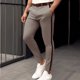 thumbnail image 1 of Ceisia Men's Slim Fit Casual Dress Pants | Side Stripe Light Business Trousers | Spring Summer Polyester Pants Gift, 1 of 5